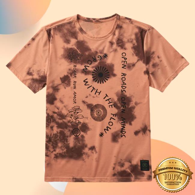 Official Roark Clothing Store Shop Mathis Tie Dye Shirt Ginger Tie-Dye