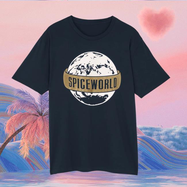 Official Spiceworld Navy T Shirt Thespicegirls