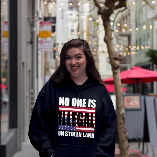 One Buy Click Shop No One Is Illegal On Stolen Land T-Shirt