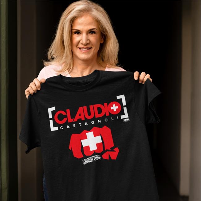 AEW Shop All Elite Wrestling Claudio Castagnoli Tee