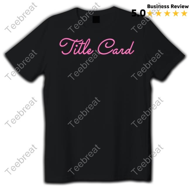 Dead Meat Hell Is A Teenage Title Card Sweatshirt