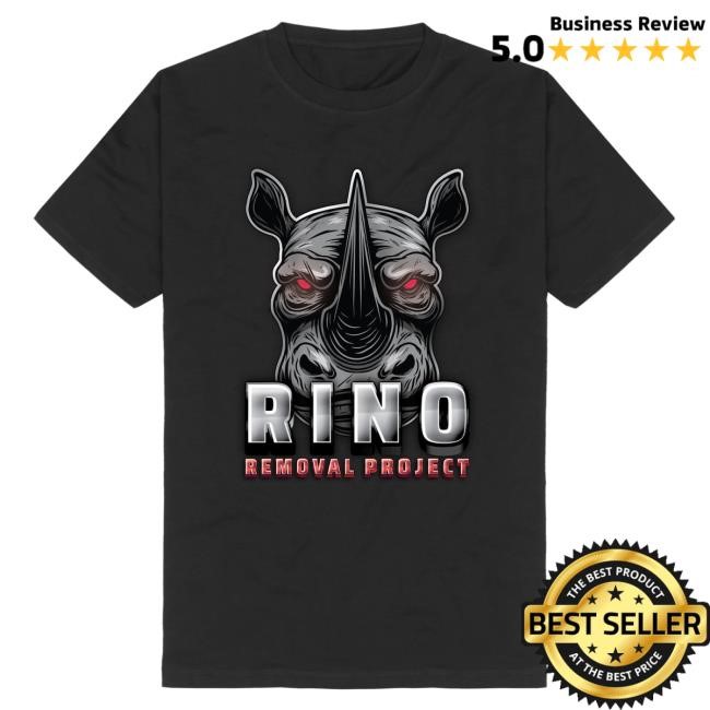 Rino Removal Project Logo Tee Shirt RRP Logo