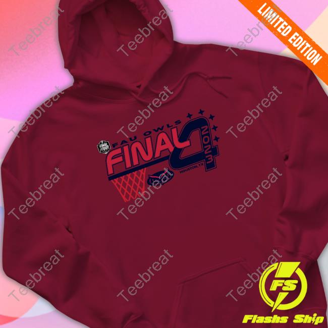 FAU Owls 2023 Final Four Oversized Long Sleeve T Shirt