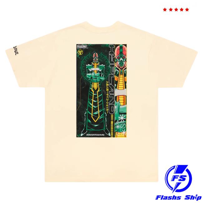 Official Hypland Clothing Merch Store Hypland Yugioh Jinzo Popover Shirt (Cream)