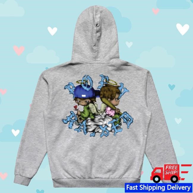 Official Born X Raised Merch Store Shop Precious Rocker Hood: Black BornXRaised