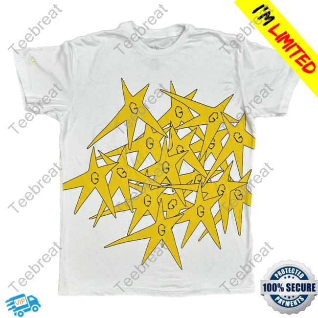 Gracie Abrams Merch G Yellow Star Splatter T-Shirts