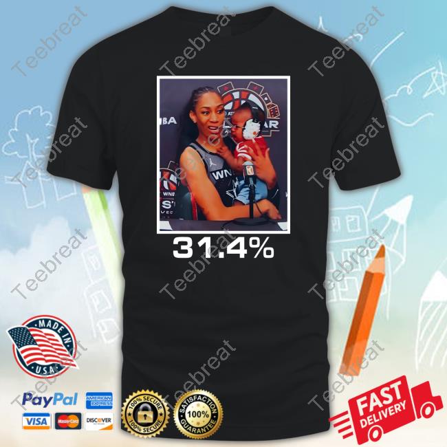 WNBA A'ja Wilson 31.4% Shirt