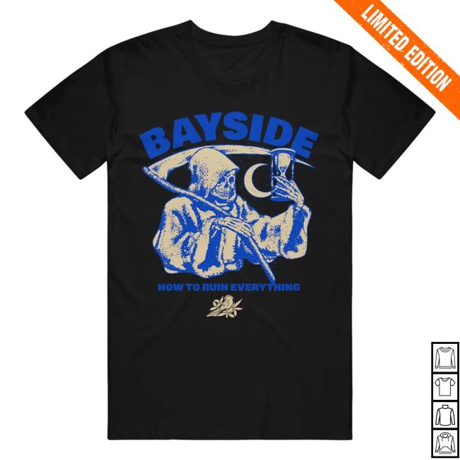 Bayside Merch Ruin Everything Black Top Shirt