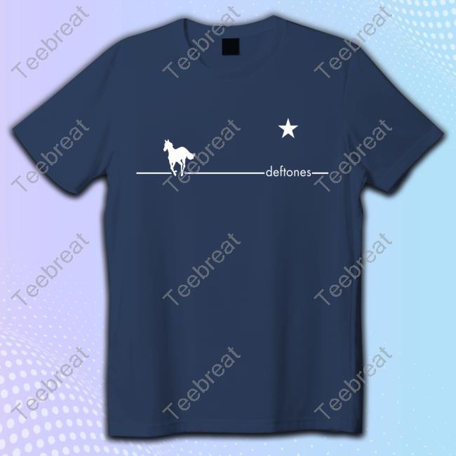 Deftones Merch White Pony Navy New Shirt