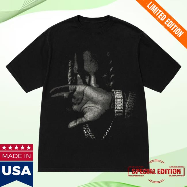 Official King Von Merch Store Wimtbk Tracklist Shirt 2024 Black King Von Apparel Clothing Shop KingVon