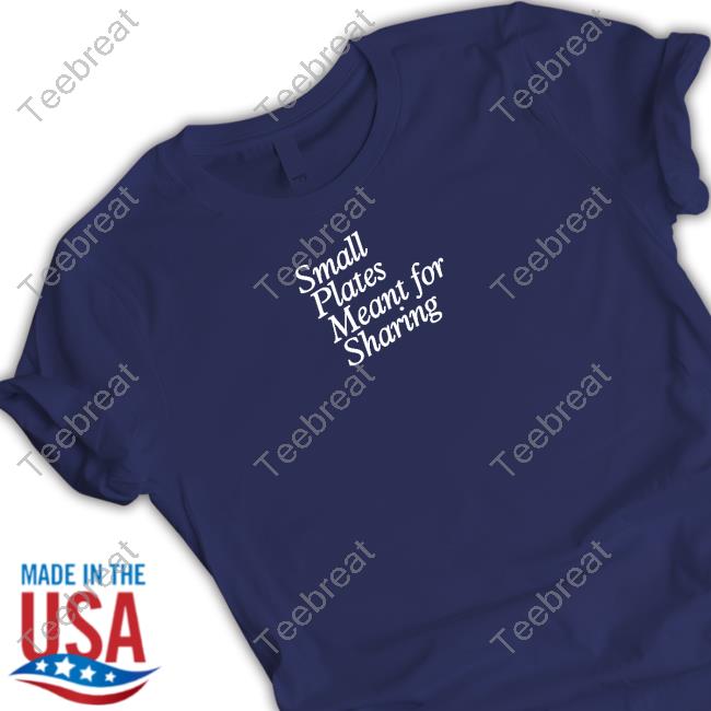 Eater Shop Small Plates Embroidered T Shirt