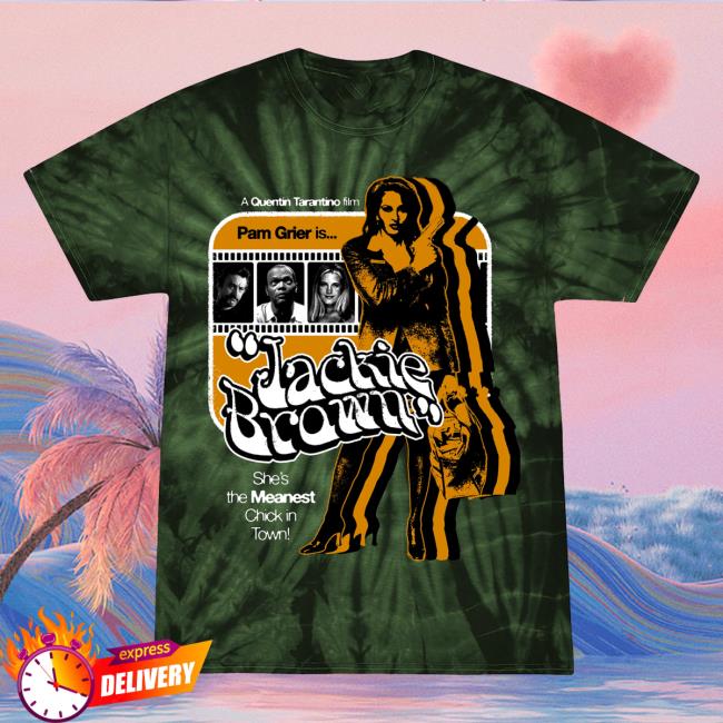Official Studiohouse Designs Jackie Brown Tie Dye Tshirt Green