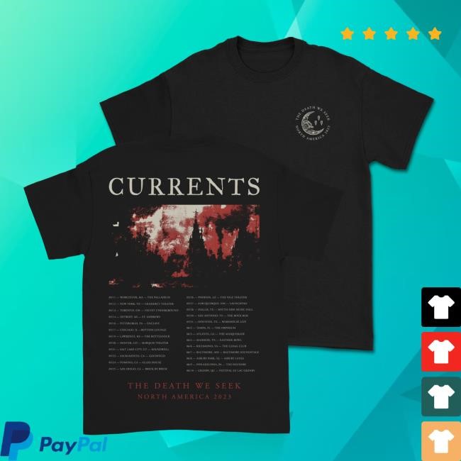 Currents Official Merchandise Moon Logo Shirt