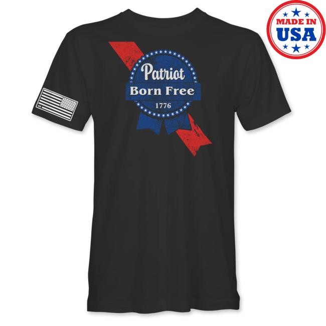 Official Hodgetwins Merch Shop Patriot Born Free Attractive Shirt