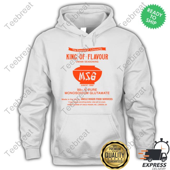 Official Msg Haiyaa Special King Of Flavour Umami Seasoning T Shirt