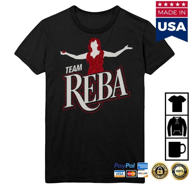 Official Reba Mcentire Merch Store Team Reba Fancy Top Shirt RebaMcentire