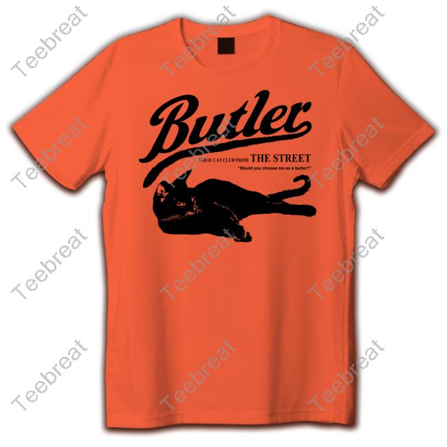 Butler Stray Cat Club From The Street Tee Vivastudio