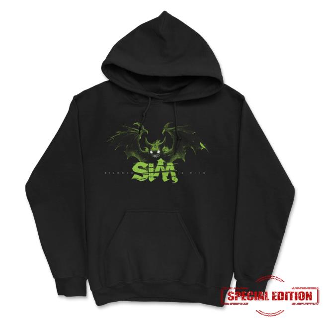 Official SIM Merch SIM Playdead Pullover Hoodie Black