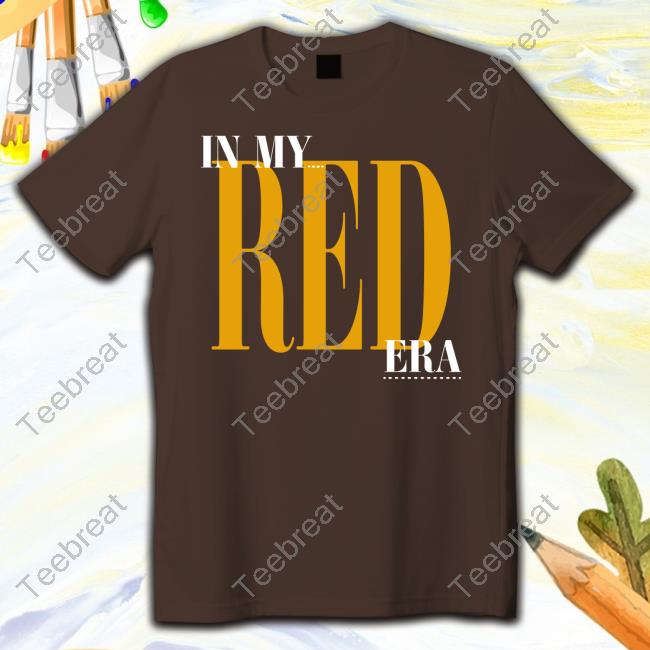 Charlie Hustle Merch Taylor Swift In My Red Era Red Tee