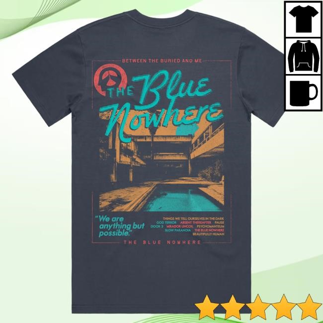 Official Between the Buried and Me Anything but Possible Pocket New Shirt BTBAM