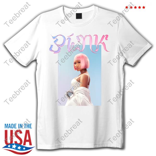 Official Nicki Minaj Merch Pink Friday 2 Spotify Shirt