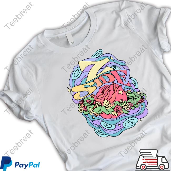 Z Side Rose Planet Long Sleeve Tee