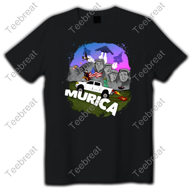 Trump Murica Long Sleeve T-Shirt