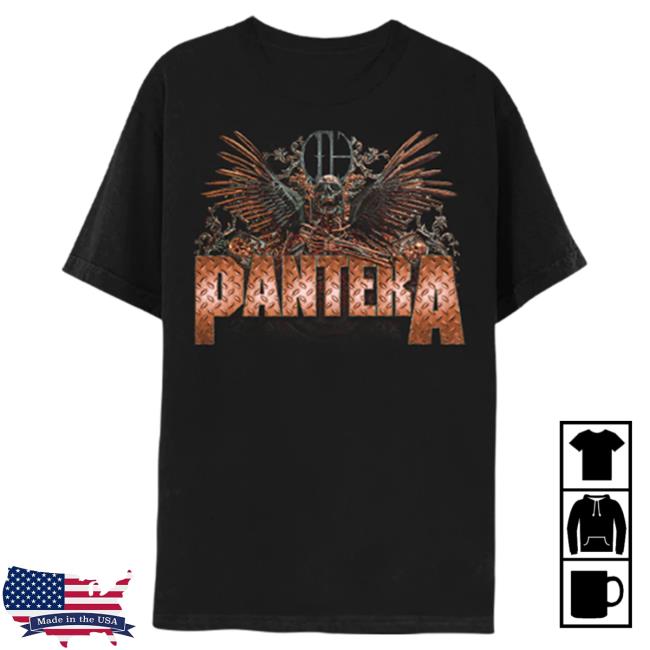 Official Pantera Merch Store Pantera World Tour 2023 Admat Black Attractive Shirt