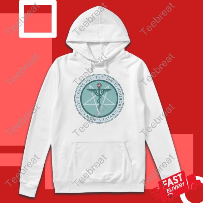 The Satanic Temple The Sam Alito's Mom's Satanic Abortion Clinic Crewneck Sweatshirt