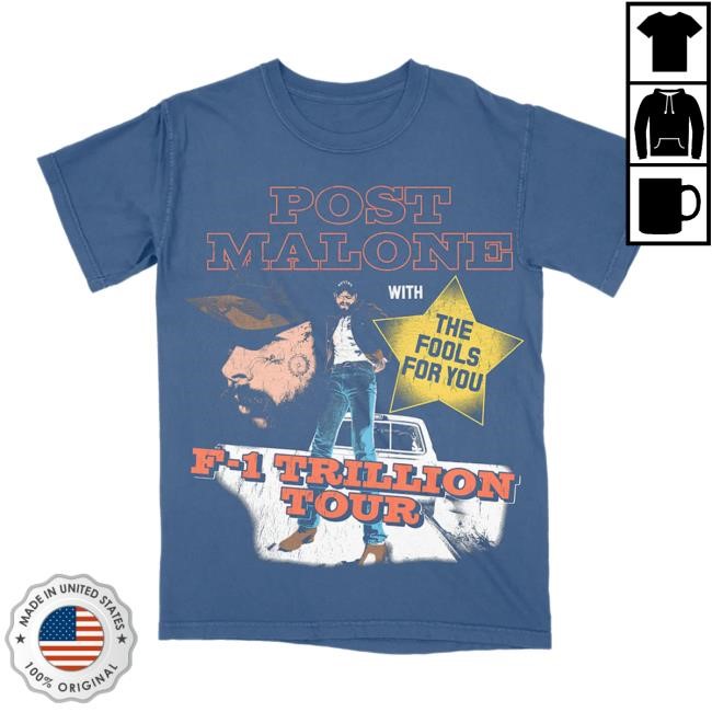 F-1 Trillion Tour Collage S/s Shirt - Post Malone | Official Shop