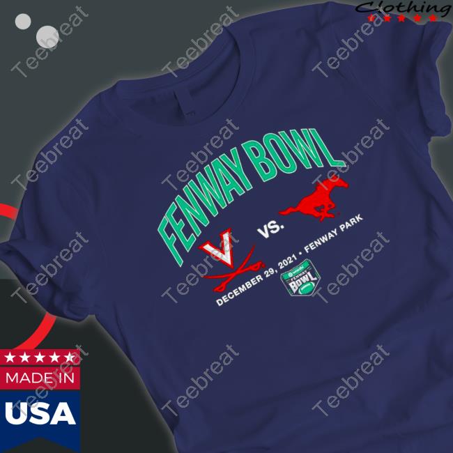 Official Virginia Cavaliers vs SMU Mustangs 2022 Fenway Bowl Dueling Sweatshirt Virginia Cavaliers vs SMU Mustangs 2022 Fenway Bowl Dueling shirt