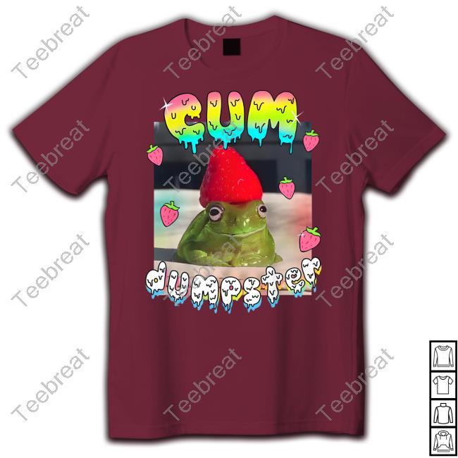 Teen Hearts Merch Cum Dumpster Shirt Cray