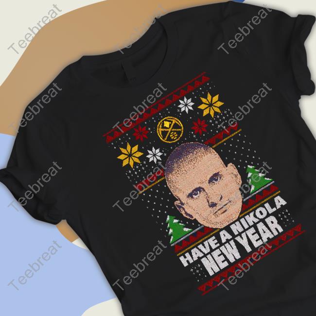 Katy Winge Have A Nikola New Year T-Shirt Black