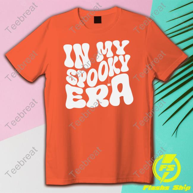 Donuts Dumbbells And Dreams Merch In My Spooky Era Crewneck Sweatshirt