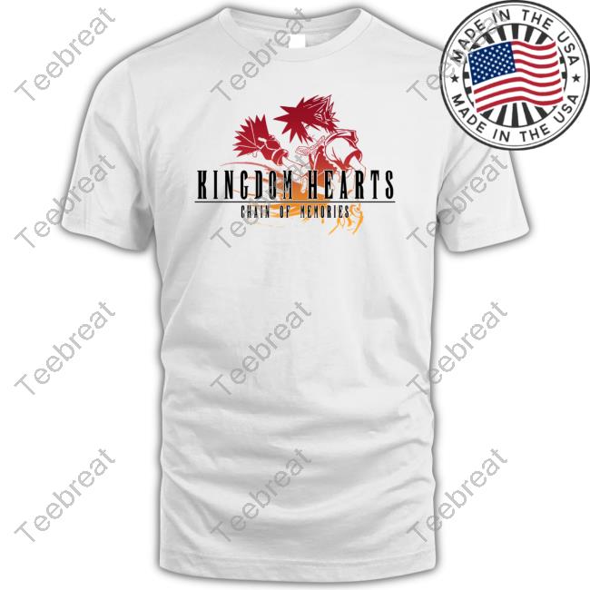 Kingdom Hearts Chain Of Memories Final Fantasy Crossover Tee