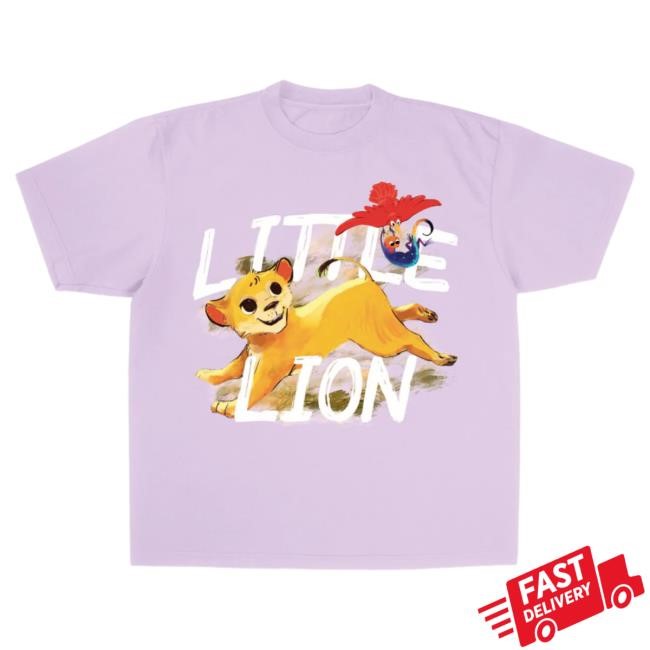 Official Brandon Lake Merch Store Little Lion Lungs - Kids Top Shirt- Little Lion - Purple