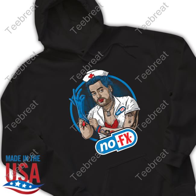 Nofx Merch Nurse Mike Hooded Sweatshirt