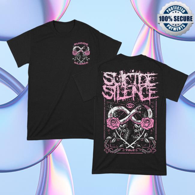 Official Suicide Silence Rising Merch Suicide Silence - Yolo Pink Tshirt Risingmerch