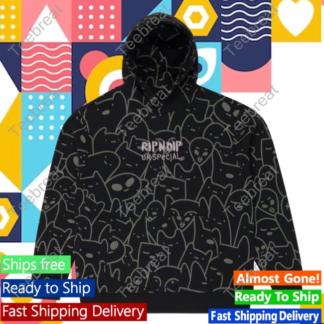 Official Thentwrk Ripndip X Ur Special AOP Sweaters 3D All Over Print Black