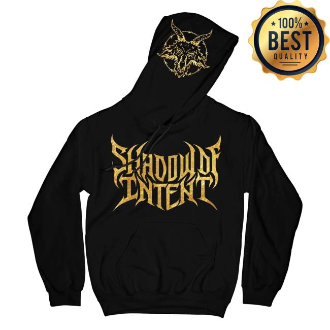 Official Shadow Of Intent Rising Merch Shadow Of Intent - Goat Gold Foil Sweatshirt Risingmerch