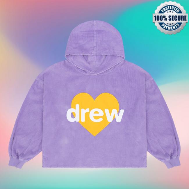 Official Drew House Merch Store Shop Infinite Love Boxy Sweaters Lavender DrewHouse Apparel Clothing