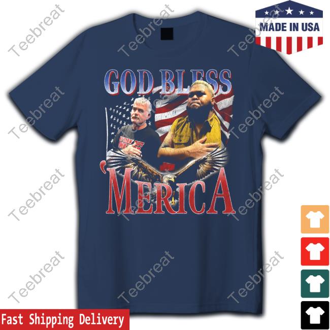 4Lifers Merch God Bless ‘Merica Long Sleeved T Shirt