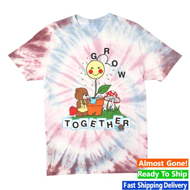 Official Altru Apparel Clothing Grow Together Tie Dye Graphic Tee Shirt