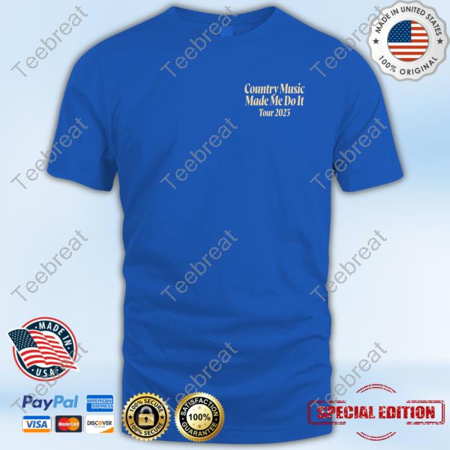 Official Carly Pearce Cmmmdi Country Music Made Me Do It Tour T Shirts