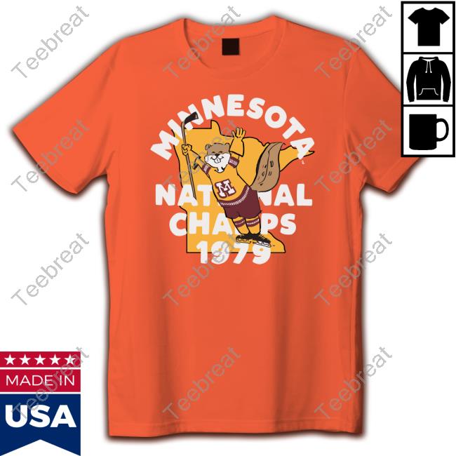 Minnesota 1979 National Champs Hockey Vintage Shirt
