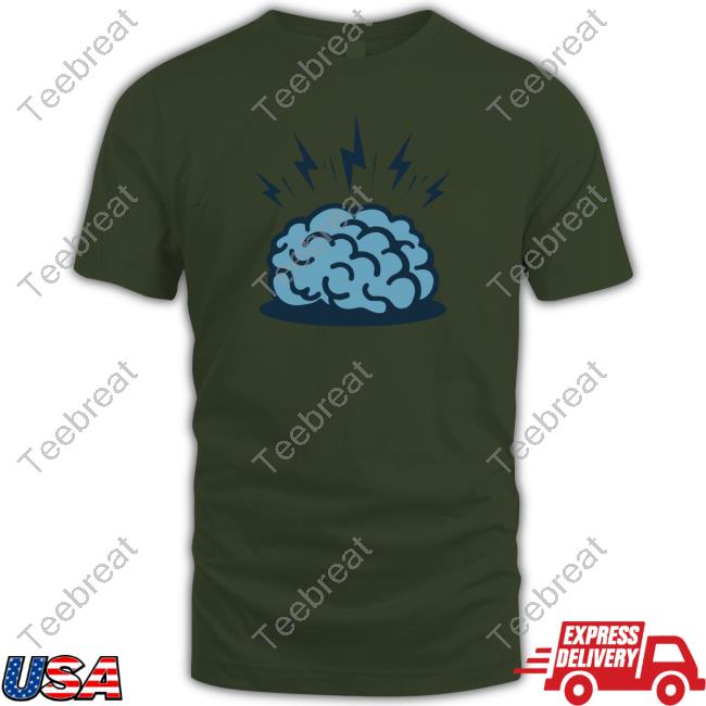 Brain Tee Shirt Drew Builds Stuff Merch Brain Tee Shirt