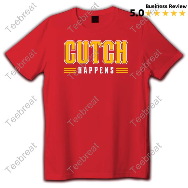 Pittsburgh Clothing Merch A.J. Burnett Cutch Happens 2023 Sweatshirt Pittsburgh Pirates
