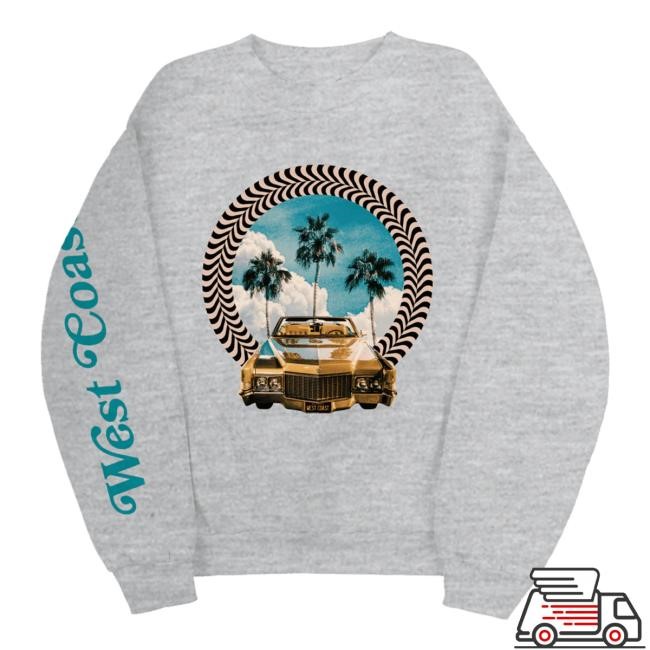 Official One Republic Shop Onerepublic West Coast Crewneck