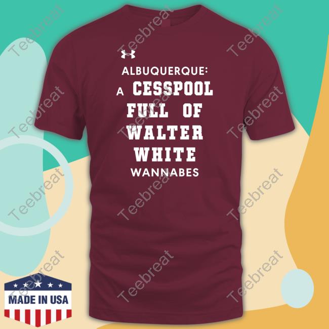 Albuquerque A Cesspool Full Of Walter White Wannabes Hoodie