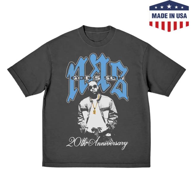 Official Nasir Jones Shop Nas Merch 20Th Anniversary Of God’s Son T-Shirt I Nasirjones